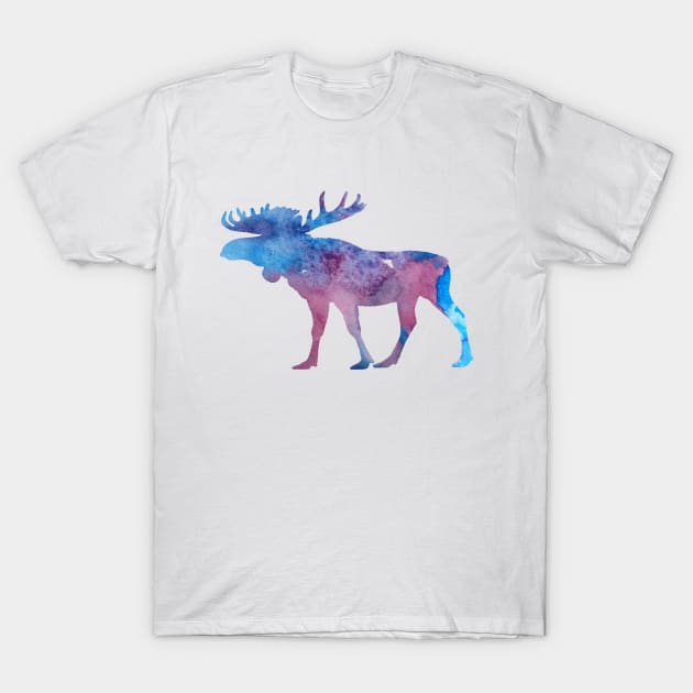 Moose art T-Shirt by TheJollyMarten